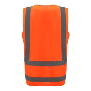 Orange Classic Safety Vests - Kiwi Workgear